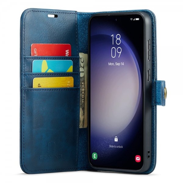 Dg.Ming Samsung Galaxy S26 Plus Etui Avtagbart Deksel Blå
