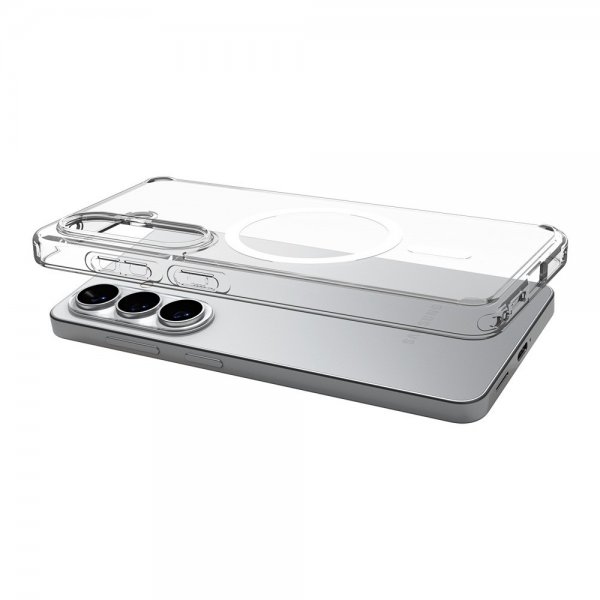 Spigen Samsung Galaxy S26 Plus Deksel Ultra Hybrid MagFit Clear White