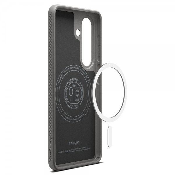 Spigen Samsung Galaxy S26 Deksel Liquid Air MagFit Marble Gray