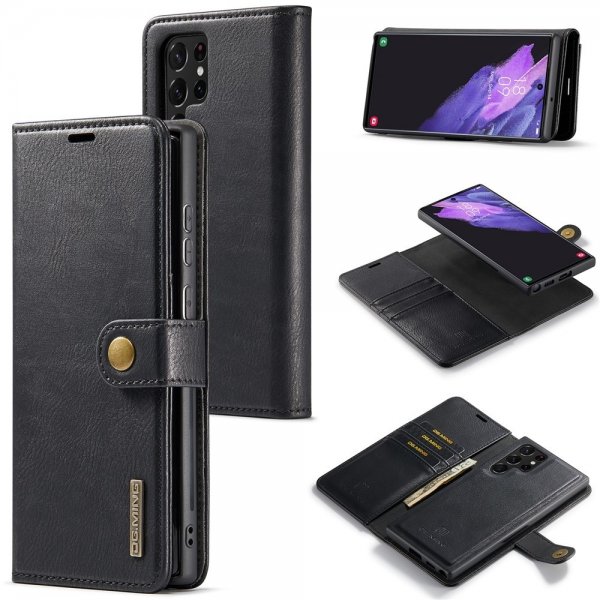 Dg.Ming Samsung Galaxy S26 Ultra Etui Avtagbart Deksel Svart