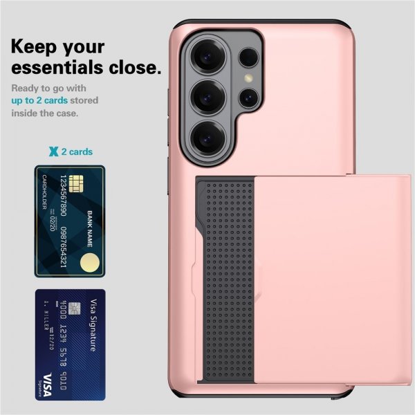Samsung Galaxy S26 Ultra Deksel Card Slide Svart