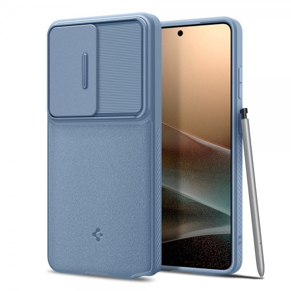 Spigen Samsung Galaxy S26 Ultra Deksel Optik Armor Light Blue