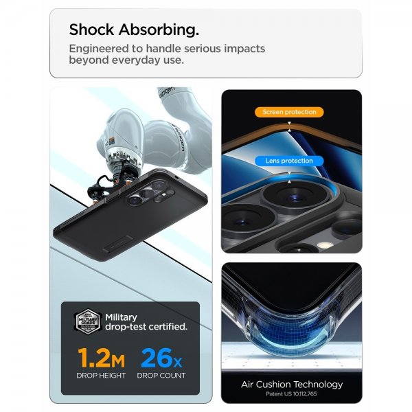 Spigen Samsung Galaxy S26 Ultra Deksel Tough Armor MagFit Svart