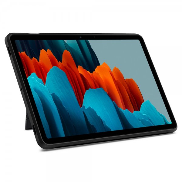 Spigen Samsung Galaxy Tab S7/Galaxy Tab S8 Deksel Tough Armor Pro Svart