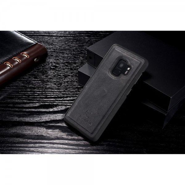 Dg.Ming Samsung Galaxy S9 Plånboksetui Löstagbart Deksel Svart