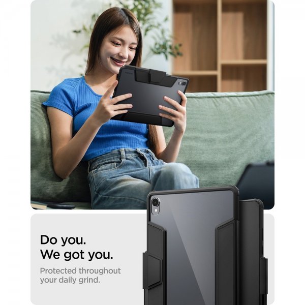 Spigen Samsung Galaxy Tab S11 Etui Ultra Hybrid Pro Svart