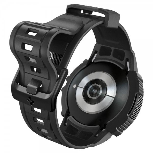 Spigen Samsung Galaxy Watch 6 40mm Deksel Armbånd Rugged Armor Pro Svart