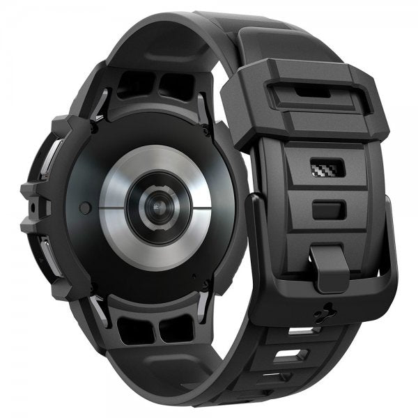 Spigen Samsung Galaxy Watch 6 44mm Deksel Armbånd Rugged Armor Pro Svart
