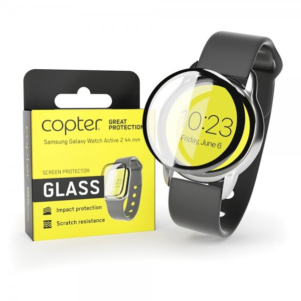 Copter Samsung Galaxy Watch Active 2 44mm Skjermbeskytter Exoglass Curved