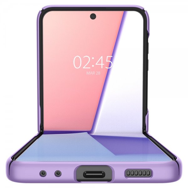Spigen Samsung Galaxy Z Flip 4 Deksel AirSkin Rose Purple