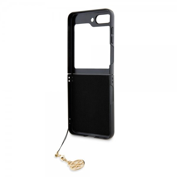 Guess Samsung Galaxy Z Flip 5 Deksel 4G Charm Brun