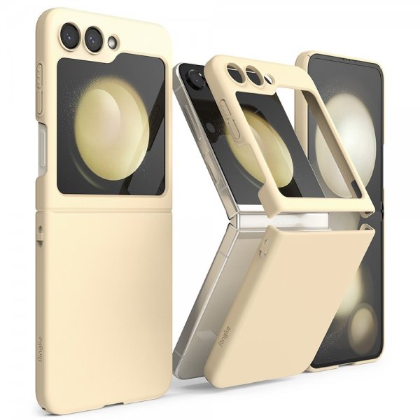 Ringke Samsung Galaxy Z Flip 5 Deksel Slim Vanilla
