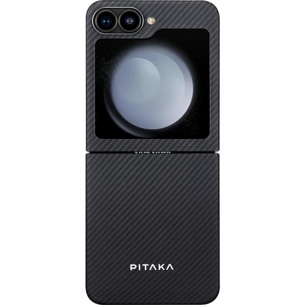 Pitaka Samsung Galaxy Z Flip 6 Deksel MagEZ Case 5 Black/Grey Twill
