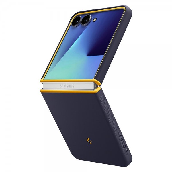 Spigen Samsung Galaxy Z Flip 7 Deksel Nano Pop MagFit Blueberry Navy