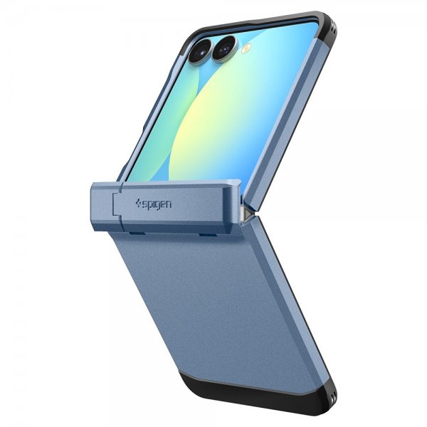 Spigen Samsung Galaxy Z Flip 7 Deksel Tough Armor Pro MagFit Sierra Blue