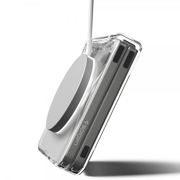 Spigen Samsung Galaxy Z Flip 7 Deksel Ultra Hybrid Pro MagFit Clear White