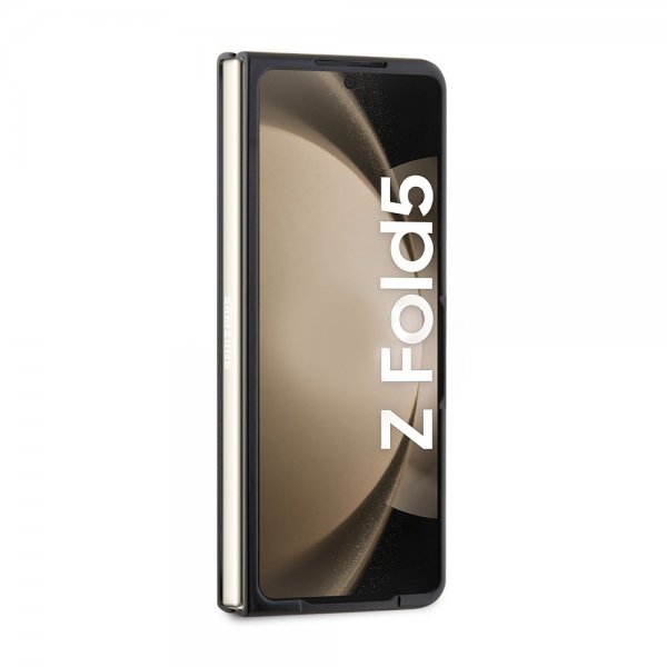 BMW Samsung Galaxy Z Fold 5 Deksel Carbon Effect Metal Logo Svart