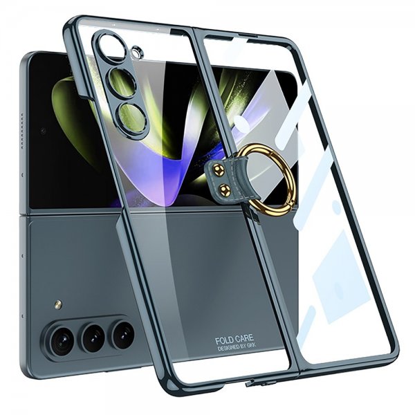 GKK Samsung Galaxy Z Fold 5 Deksel Finger Ring Grønn