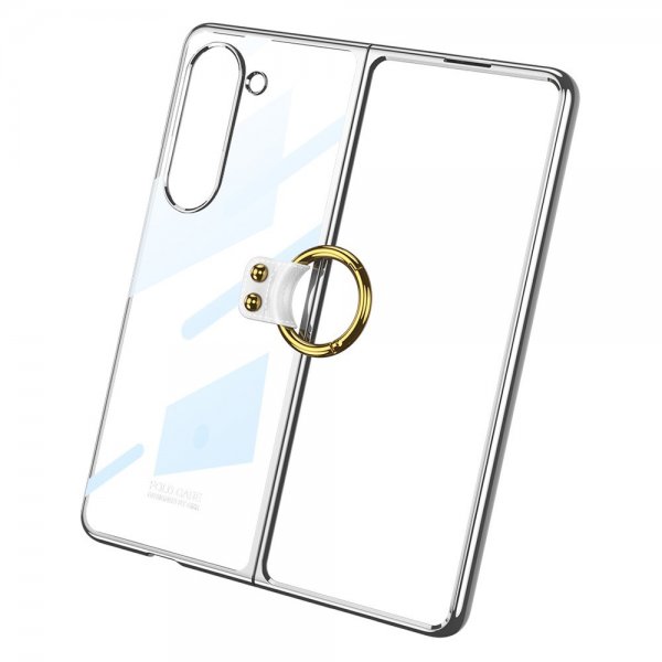 GKK Samsung Galaxy Z Fold 5 Deksel med Ringholder Grønn