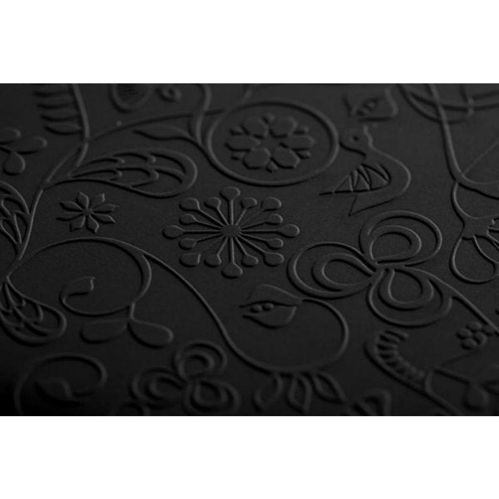 Bluelounge iPad 9.7 (gen 2/3/4) Etui Shell Flower Pattern Svart