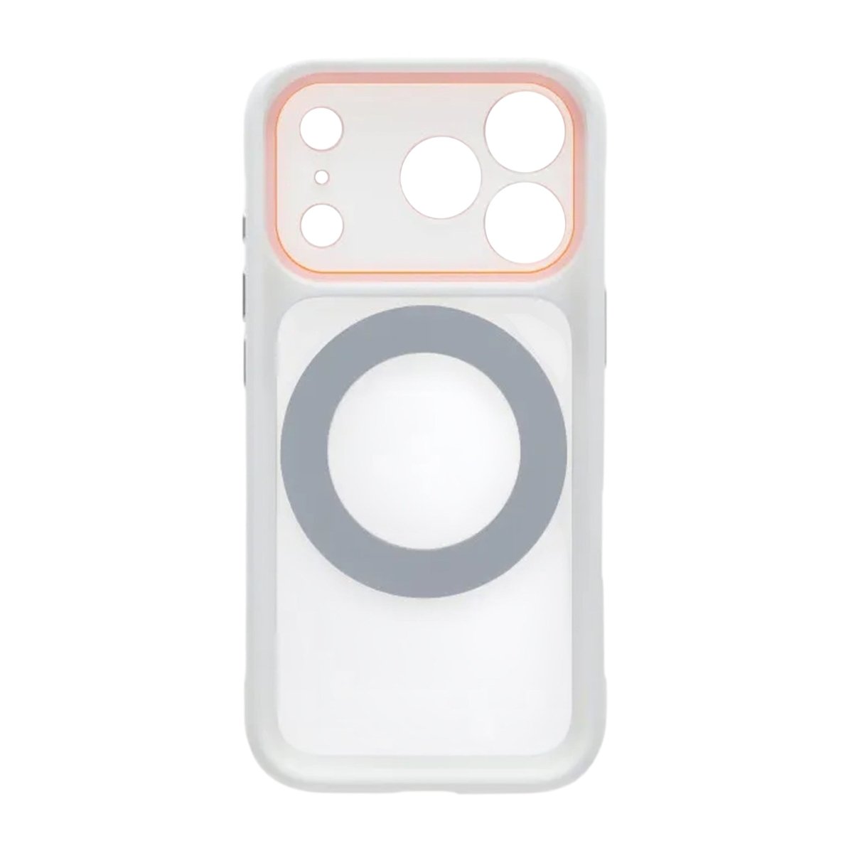 iPhone 17 Pro Max Deksel med roterbart stativ MagSafe Hvit