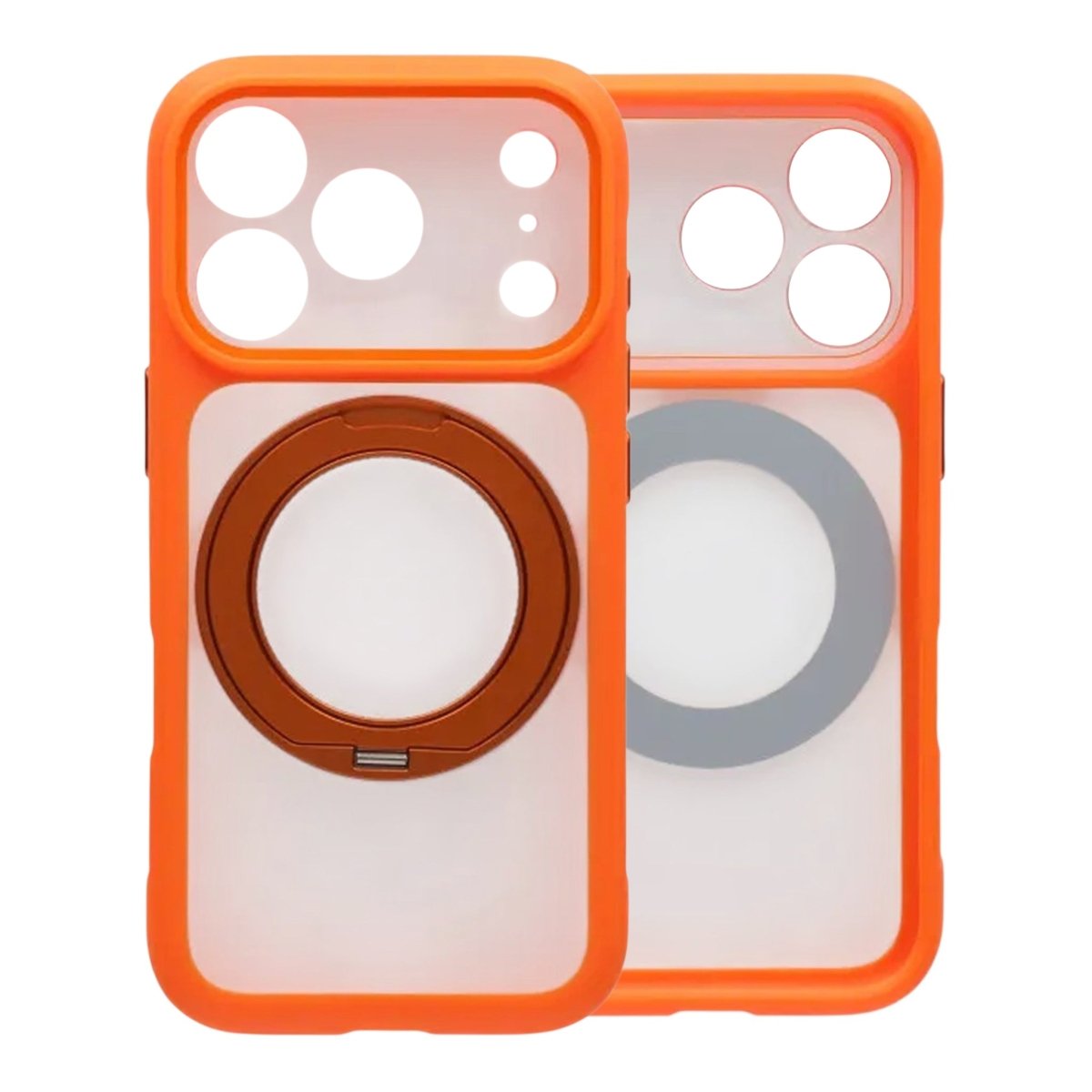 iPhone 17 Pro Deksel med roterbart stativ MagSafe Oransje