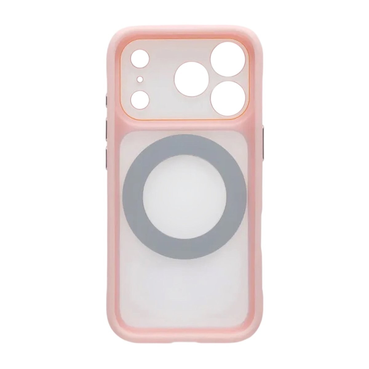 iPhone 17 Pro Deksel med roterbart stativ MagSafe Rosa