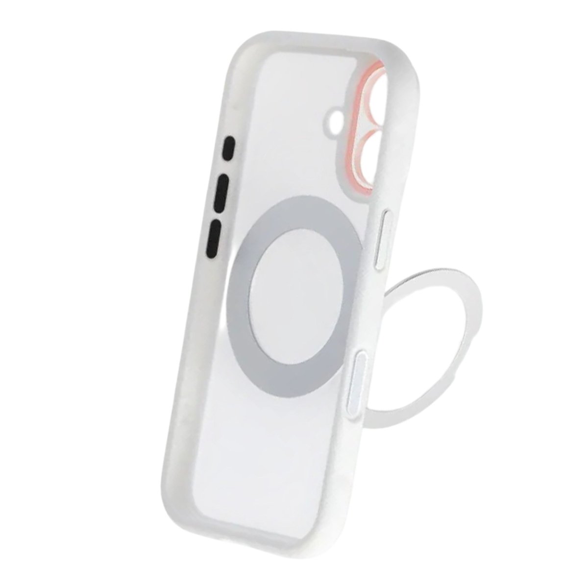 iPhone 17 Deksel med roterbart stativ MagSafe Hvit