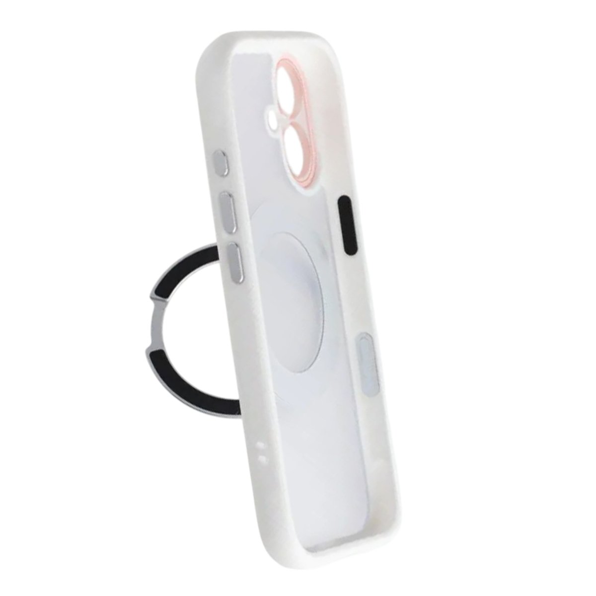 iPhone 17 Deksel med roterbart stativ MagSafe Hvit