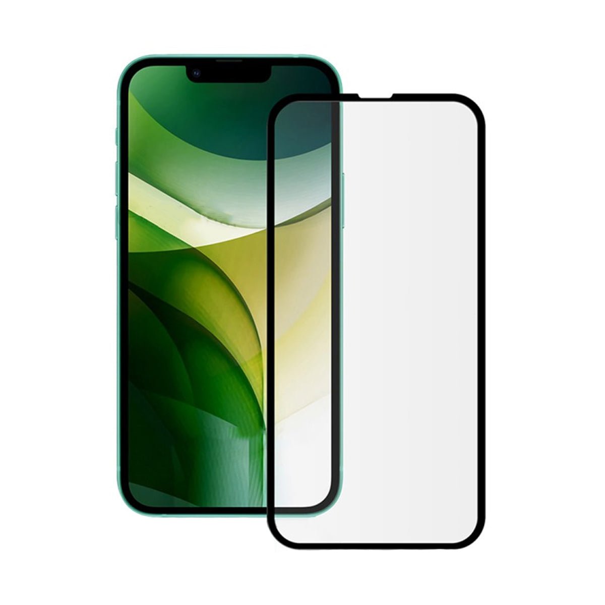 iPhone 13/13 Pro/14/16e/17e Skjermbeskytter Herdet glass 3D