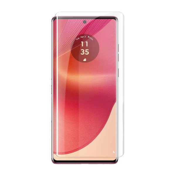Motorola Edge 50 Fusion Skjermbeskytter UV-lys Herdet glass