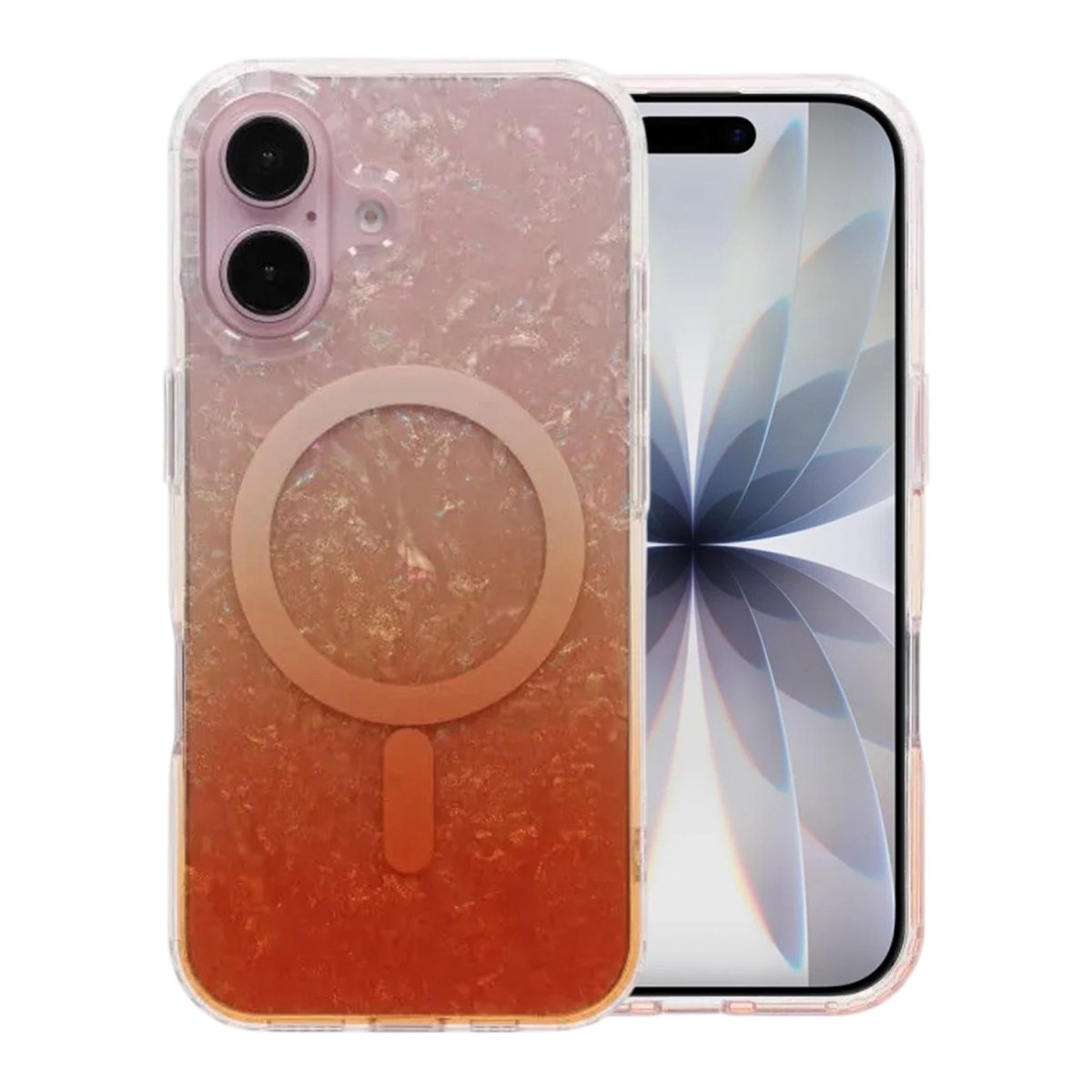 iPhone 17 Deksel Dreamy Ocean MagSafe Oransje