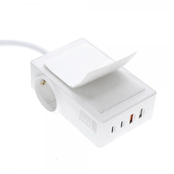 4smarts Skrivebordslader USB-C/A Power Strip Desk GaN 65W