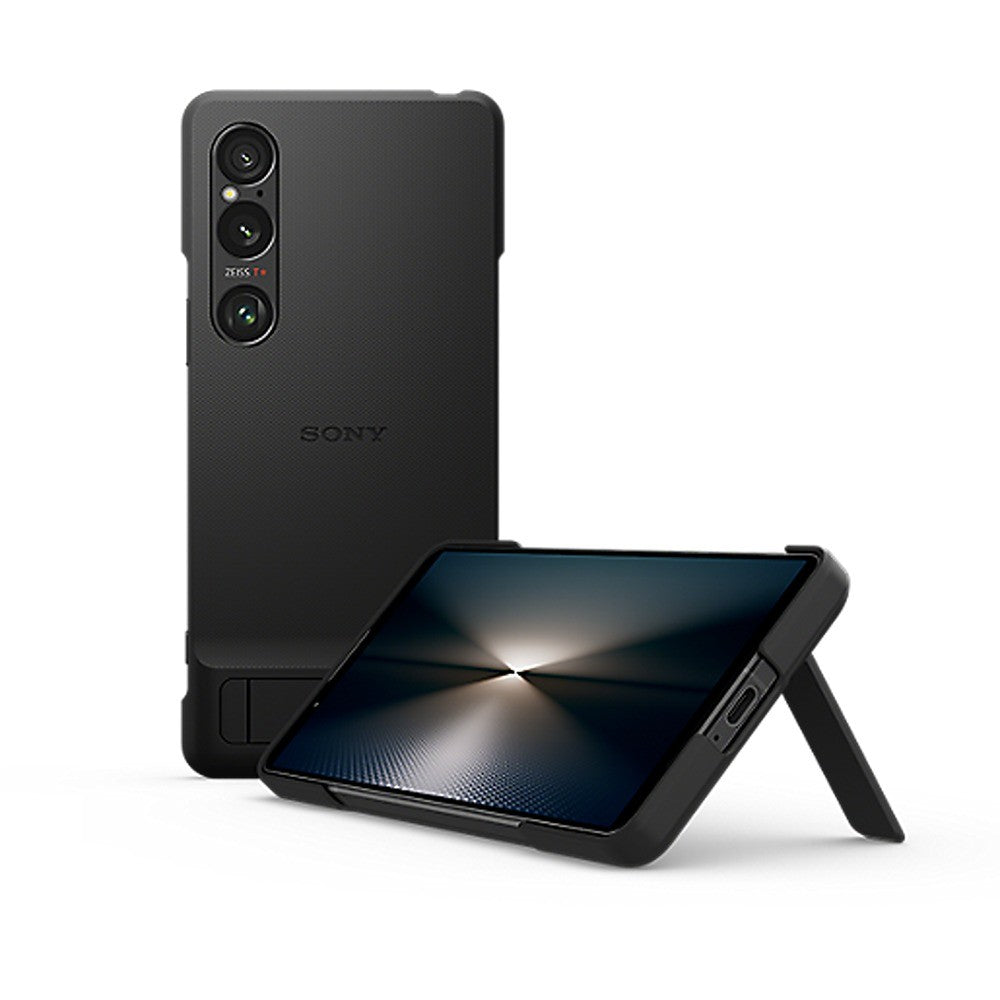 Sony Original Sony Xperia 1 VI Deksel Style Cover with Stand Svart