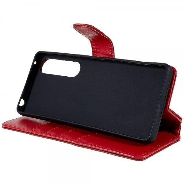 Nordic Covers Sony Xperia 1 IV Etui Essential Leather Poppy Red