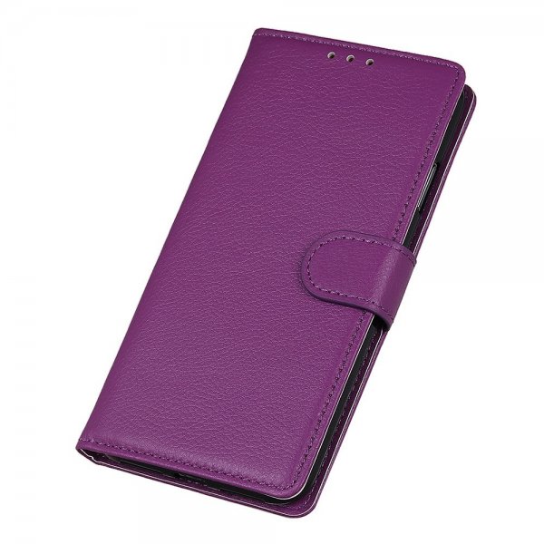 Sony Xperia 1 IV Etui Litchi Lilla