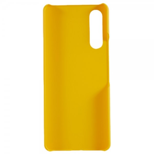 Sony Xperia 1 V Deksel Matt Hardplast Gul