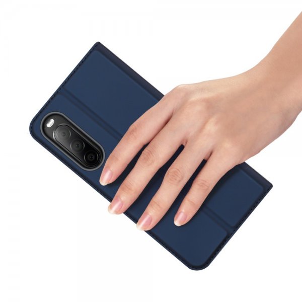 Dux Ducis Sony Xperia 10 V Etui Skin Pro Series Blå