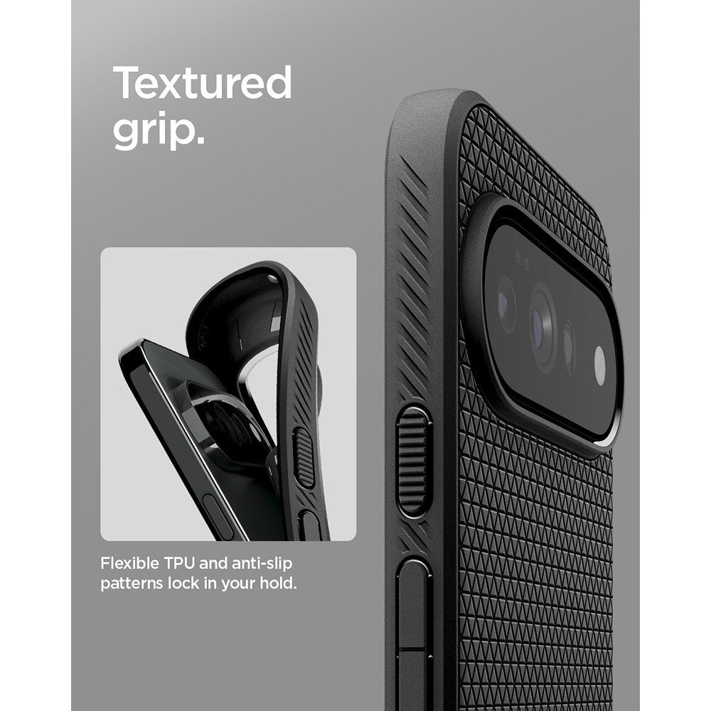 Spigen Google Pixel 11 Pro Skal Liquid Air Matte Black