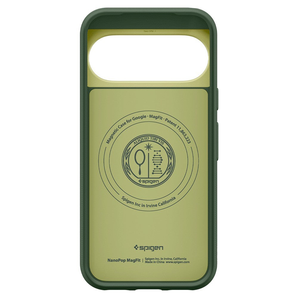Spigen Google Pixel 11 Pro Deksel Nano Pop MagFit Avo Green
