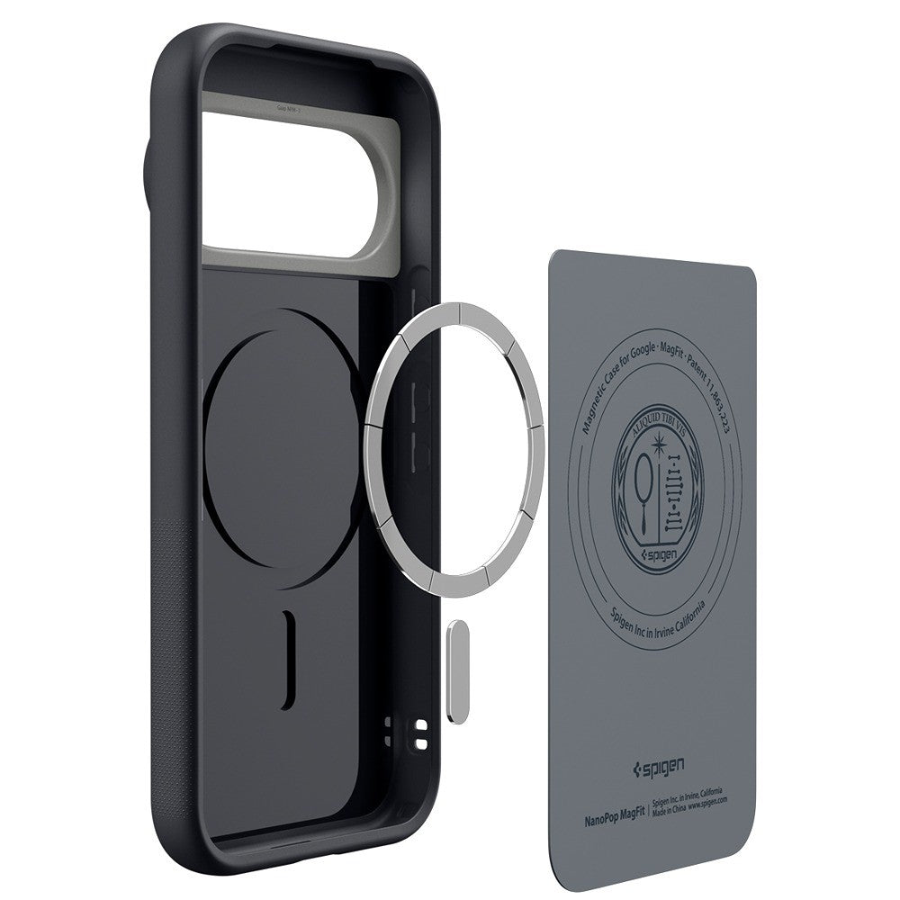 Spigen Google Pixel 11 Pro Deksel Nano Pop MagFit Black Sesame