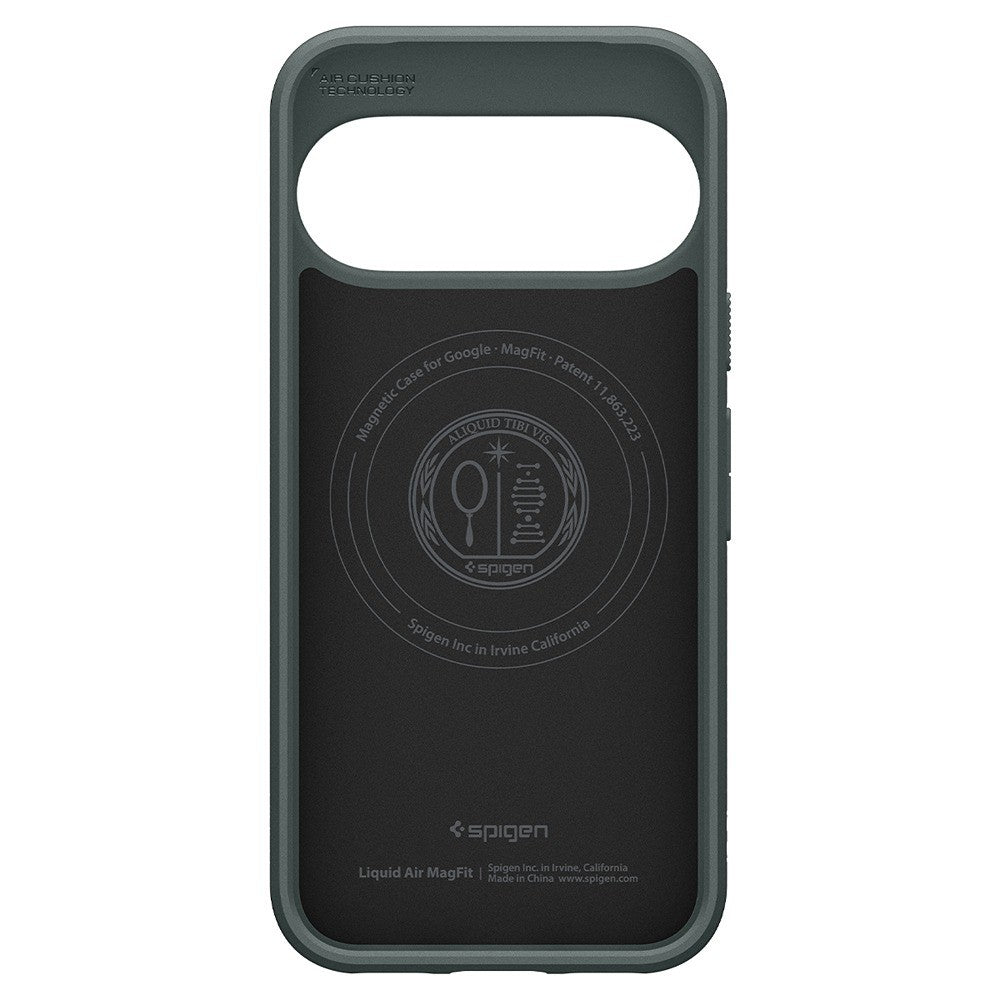 Spigen Google Pixel 11 Pro XL Skal Liquid Air MagFit Abyss Green