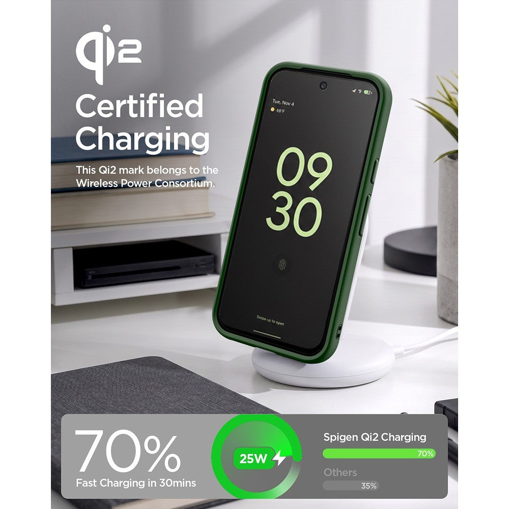 Spigen Google Pixel 11 Pro XL Skal Nano Pop MagFit Avo Green
