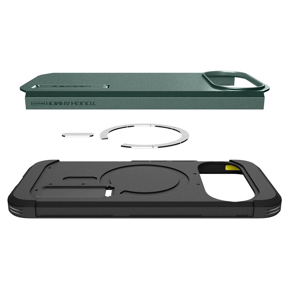 Spigen Google Pixel 11 Pro XL Skal Tough Armor MagFit Abyss Green