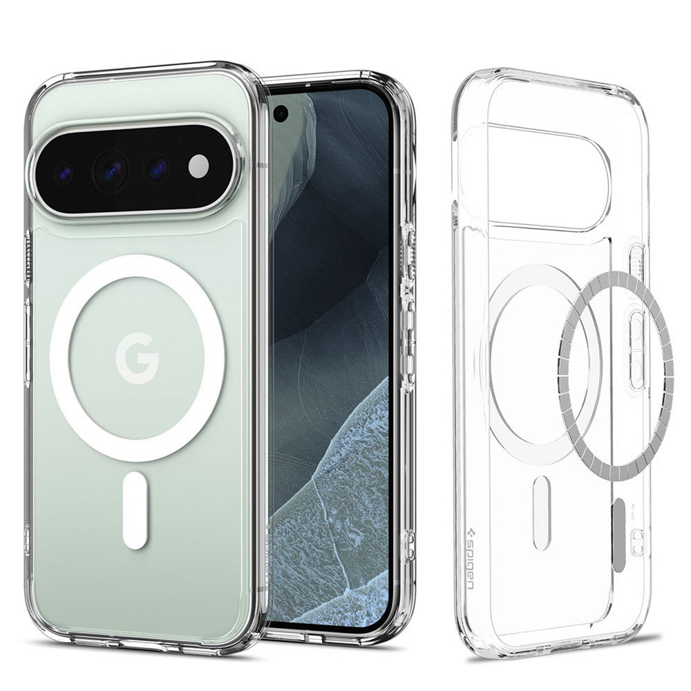 Spigen Google Pixel 11 Pro XL Skal Ultra Hybrid MagFit Clear White