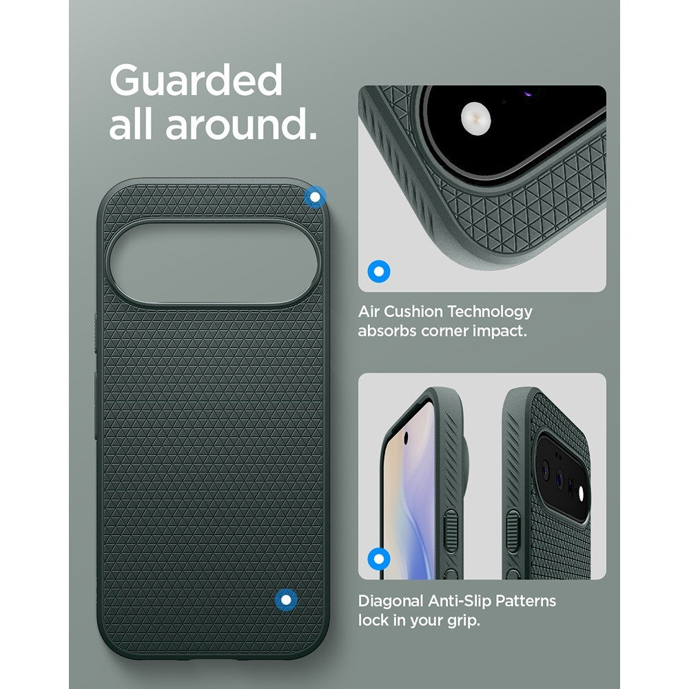 Spigen Google Pixel 11 Skal Liquid Air MagFit Abyss Green