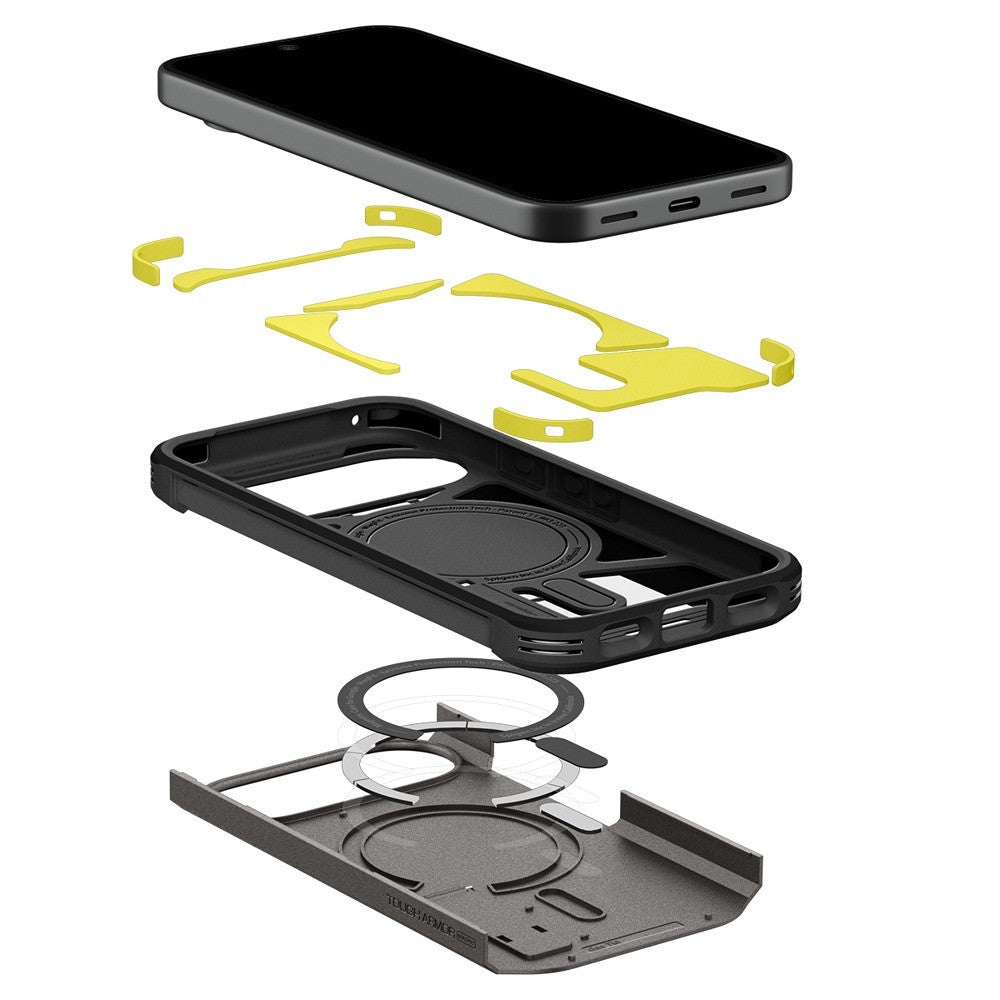 Spigen Google Pixel 11 Skal Tough Armor MagFit Gunmetal