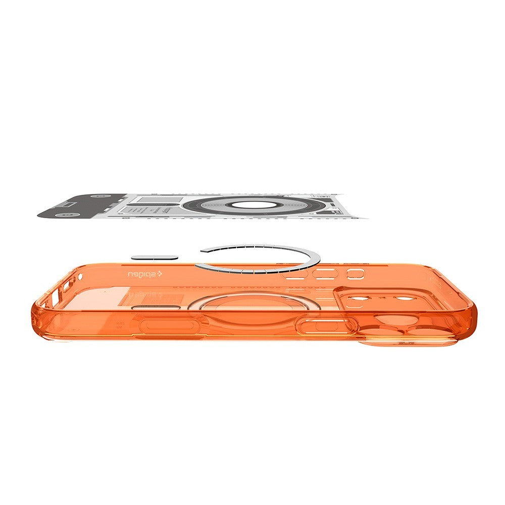 Spigen iPhone 17 Pro/iPhone 18 Pro Deksel Classic C1 MagFit mandarin