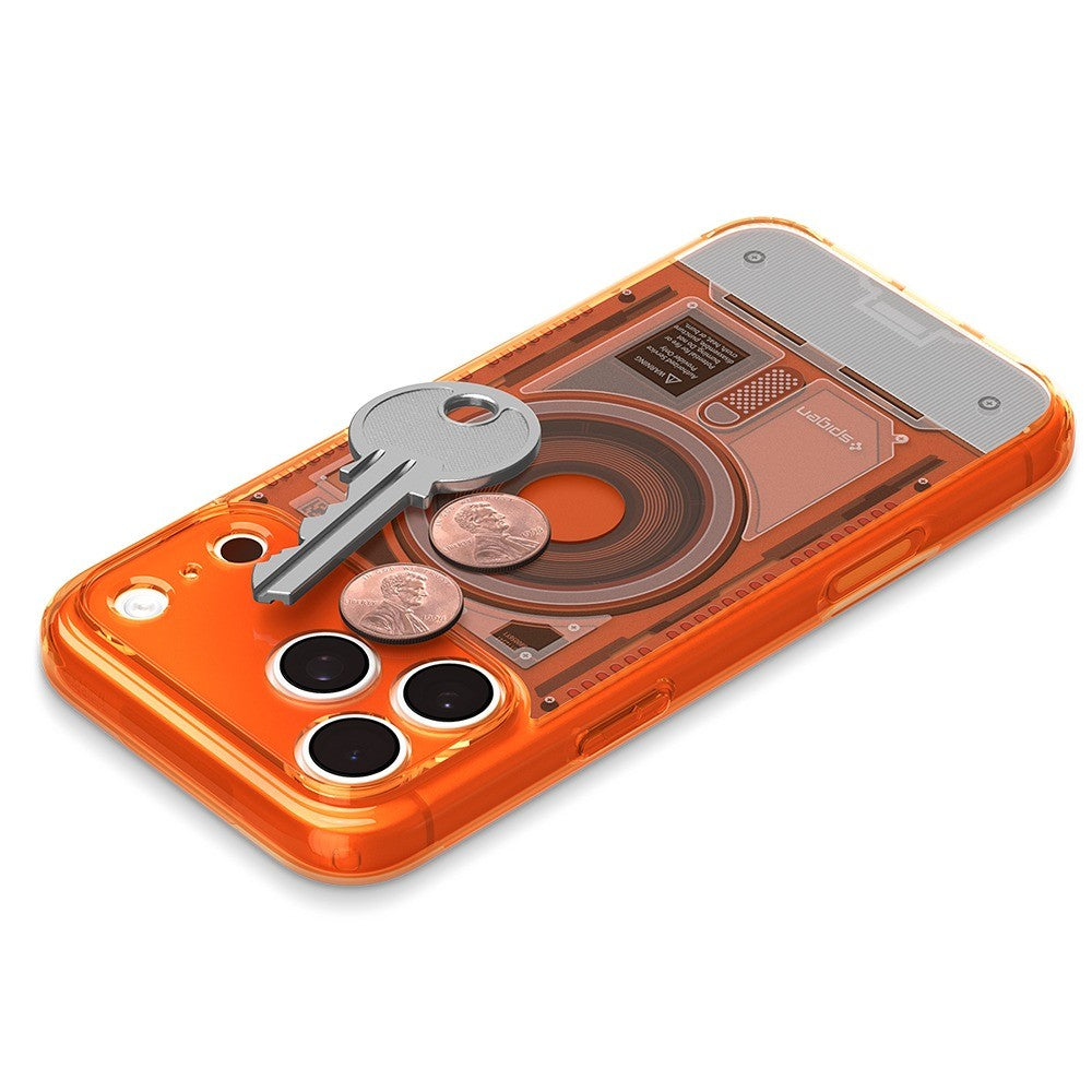 Spigen iPhone 17 Pro/iPhone 18 Pro Deksel Classic C1 MagFit mandarin