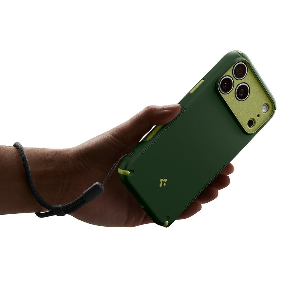 Spigen iPhone 17 Pro/iPhone 18 Pro Deksel Nano Pop Hybrid MagFit Avo Green